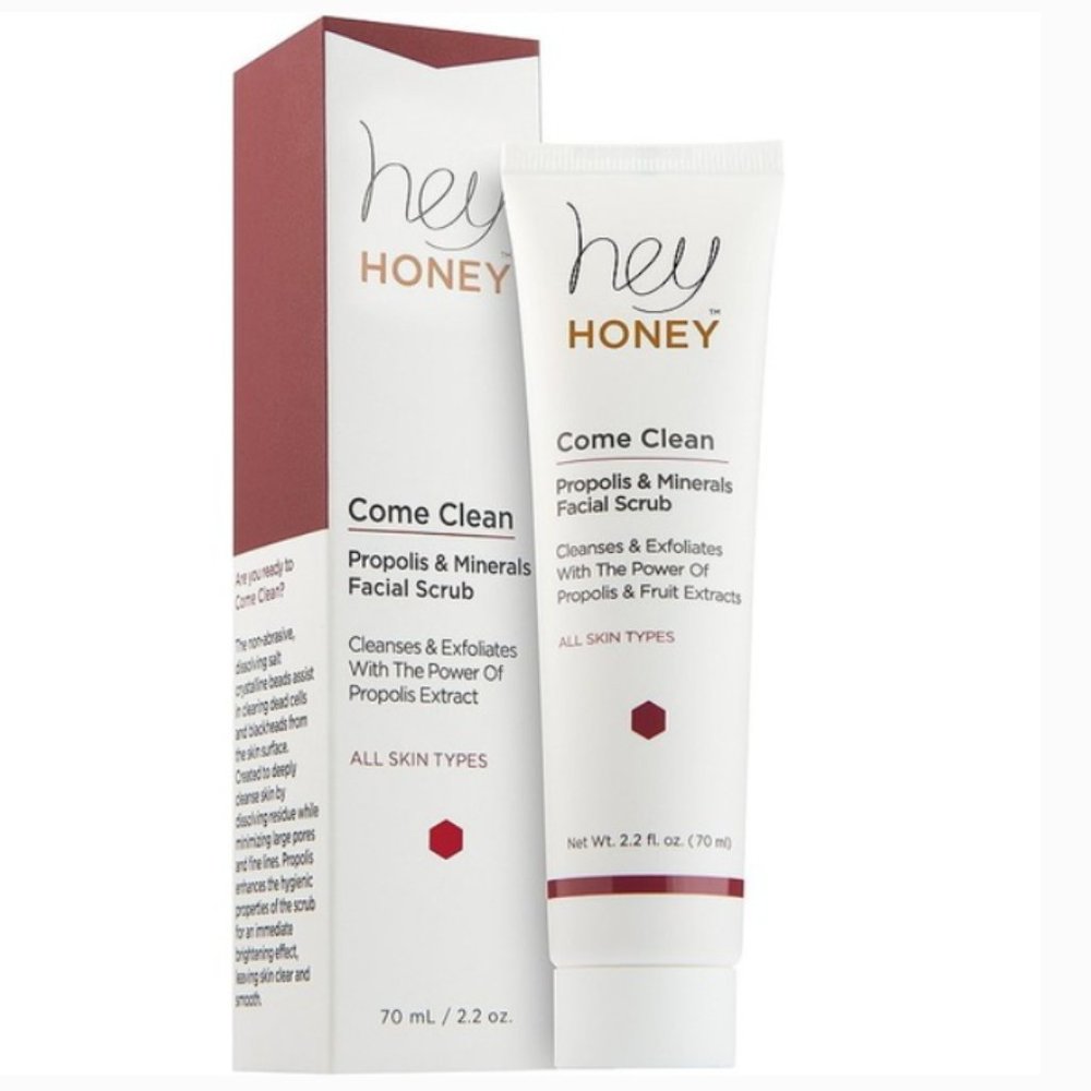Hey Honey ComeClean Propolis Minerals Facial Scrub